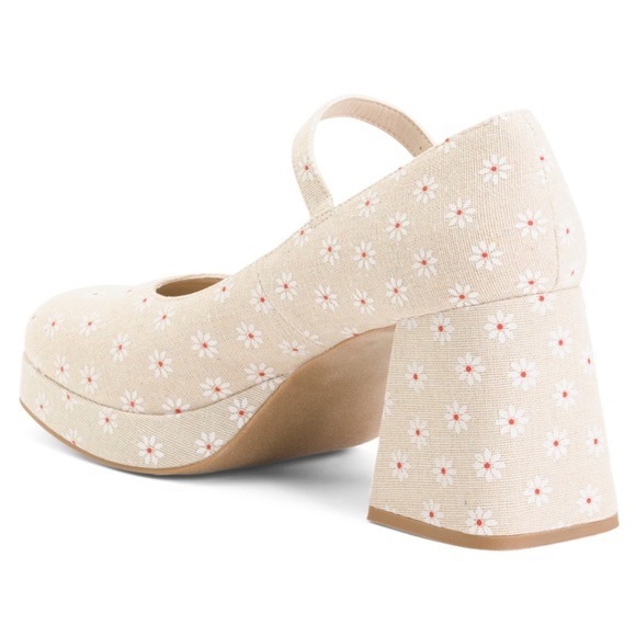Madden Girl Floral Mary Jane Platform Heels - Picture 5 of 7